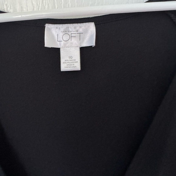 LOFT Dresses & Skirts - LOFT Black Top